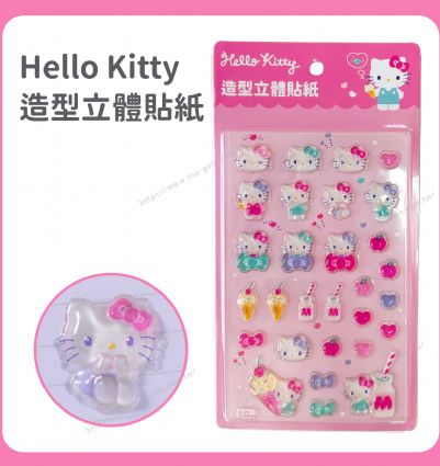 Hello Kitty 造型立體貼紙